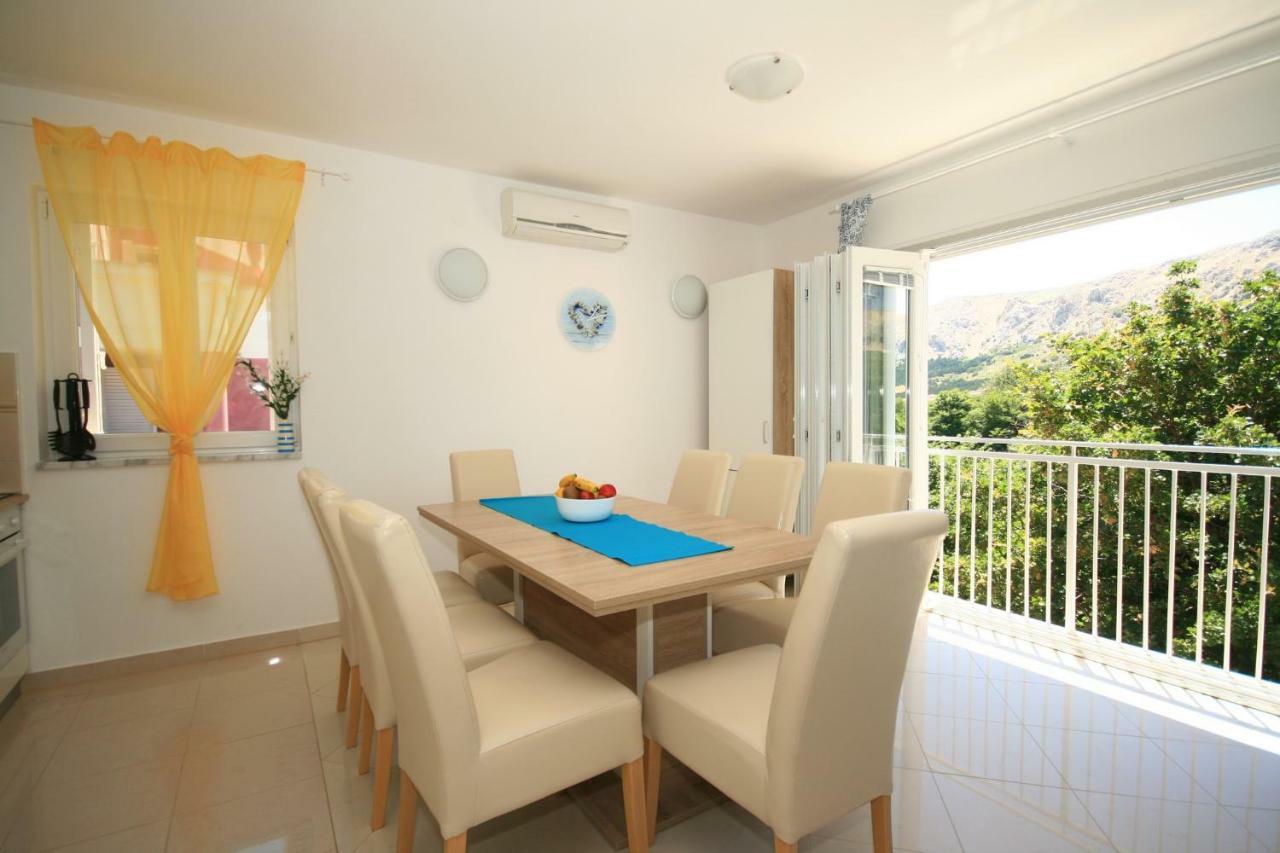 Apartment Mimoza 5, Baska, Krk Esterno foto